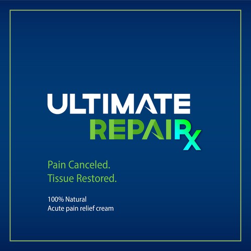 Create a logo for a high end all natural pain relief and repair cream Design by LogoGrafica