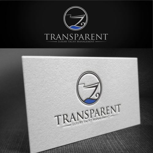 logo for TRANSPARENT Luxury Yacht Management Design by ✱afreena✱