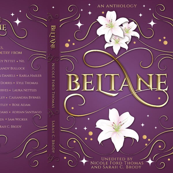 Book Cover Design and Original Illustration for Beltane