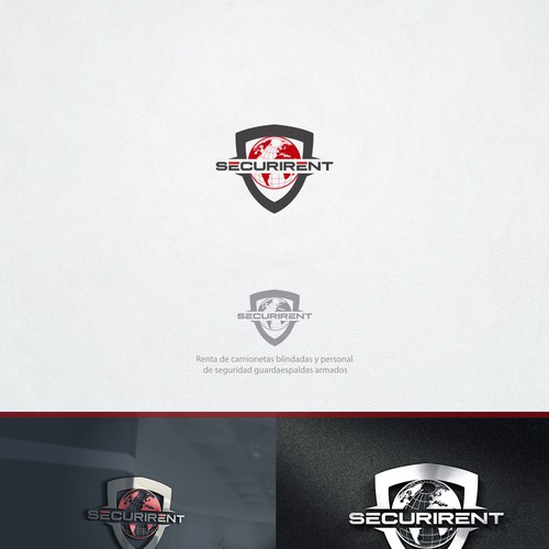 "logotipo para empresa de seguridad y camionetas blindadas" winning Logo design