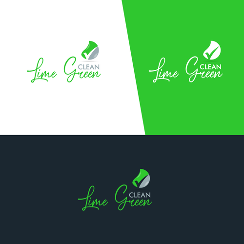 Lime Green Clean Logo and Branding Design by tenlogo52