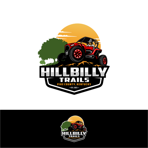 Rugged Outdoor ATV/UTV Trails logo Design by > lintang - winana <