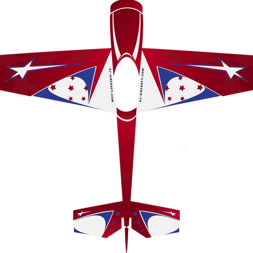 Aerobatic Aircraft paint scheme Design by Barton Designs