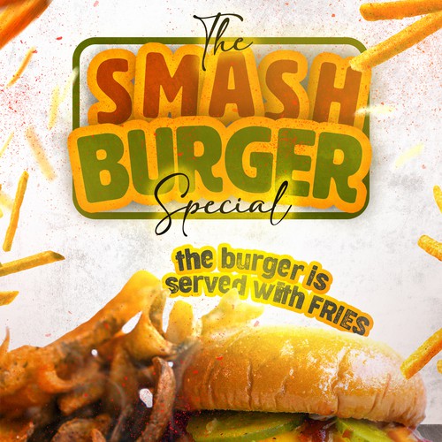 Smash Burger Marketing Materials Design by Amico Moch