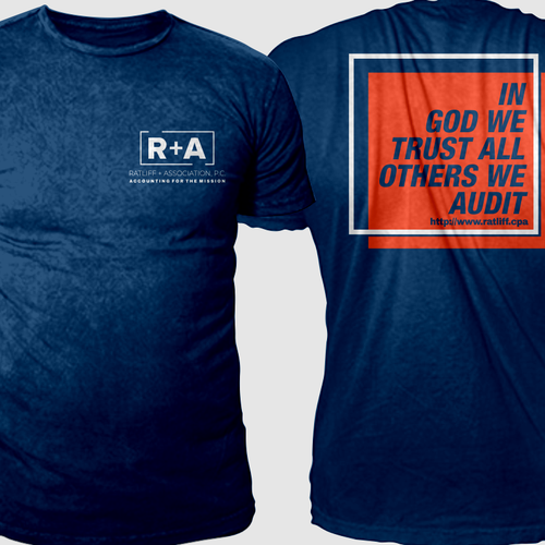 We need a t-shirt for a modern, accounting firm who Audits Non-Profits Design by RenzWa