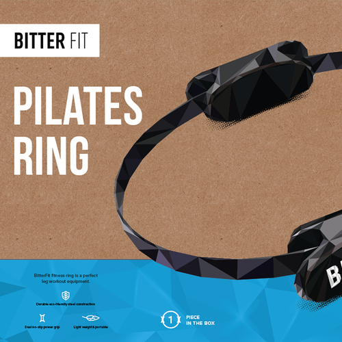 BitterFit Needs an Attention Grabbing and Perceived Value Increasing Packaging For Pilates Ring Design por Eugenia Lipkova