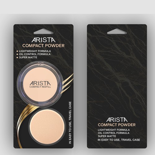 Arista Compact Powder Design by Rajith Shantha