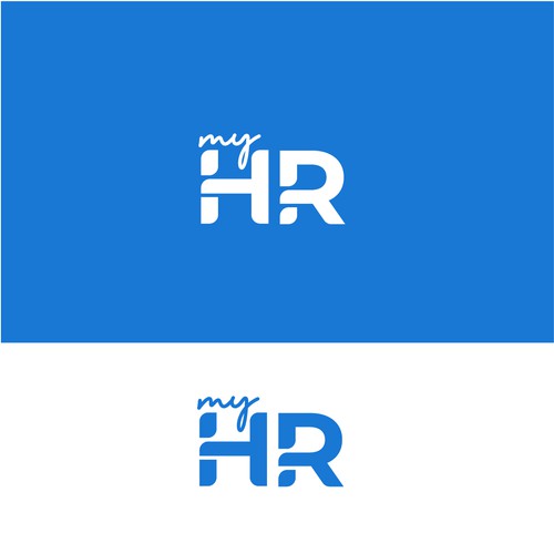 Create an awesome logo for myHR, the #1 HR Software in Luxembourg ! Design by M.I.Thomson