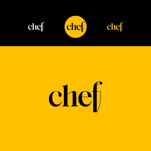 "CHEF": Food & Cooking Social Media Logo Design by j23