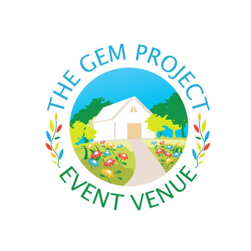 "Please design a logo for The Gem - Event Venue (which supports our dog and horse sanctuary).  Thanks" winning Signage