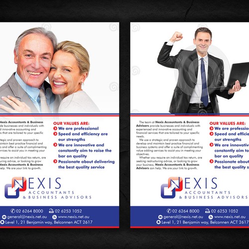 Help Nexis Accountants & Business Advisors with a new ad Design by sercor80
