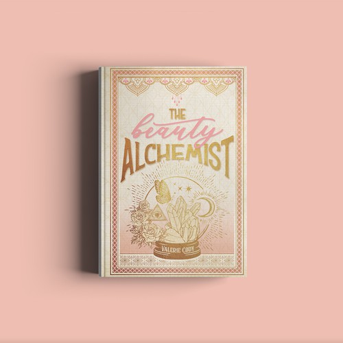 Design di Create a book cover that evokes a mood of ancient royal beauty traditions and new-age spirituality. Please see the brief di TypoManic