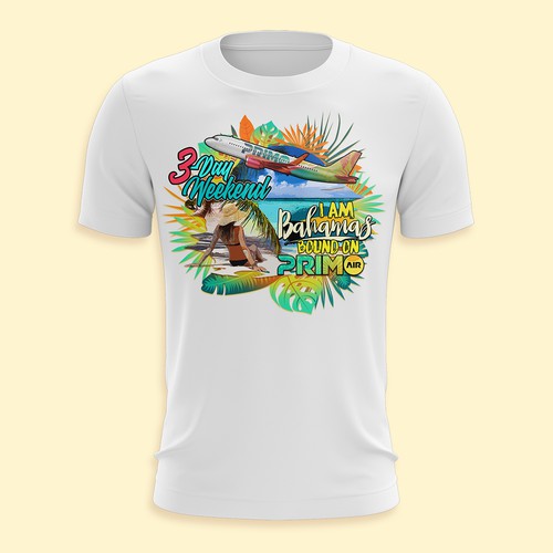 Airline swag t shirt Design by Athew_Yana