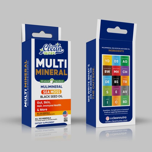 Design A Stunning Supplement Box for Best Selling Supplement Brand Design by Rajith Shantha