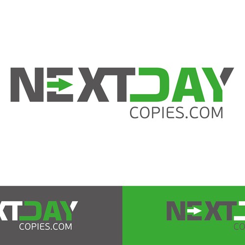Help NextDayCopies.com with a new logo Design by vjay