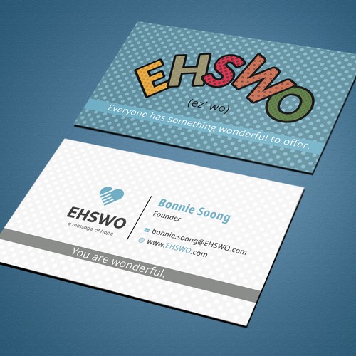 A Cool, Fun Business Card That's Not Really A Business Card - Have fun with this!!!  EHSWO.com Design by Roni_