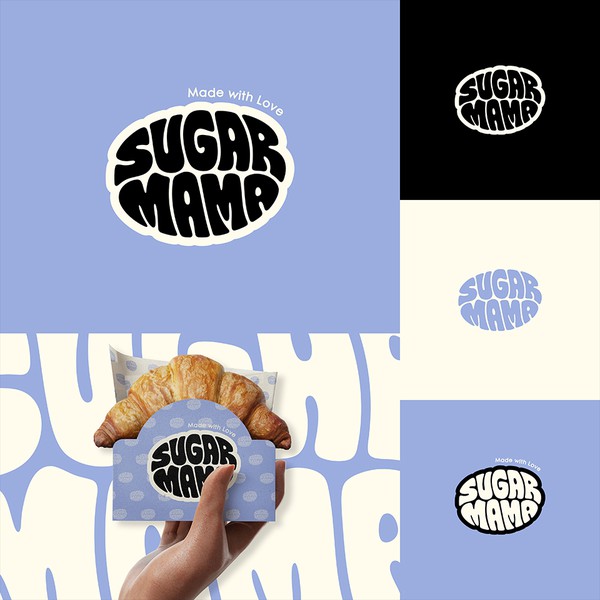 Bold Bakery Logo Concept for Sugar Mama