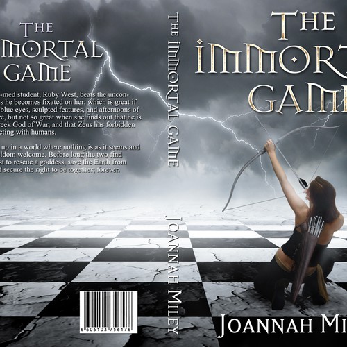 Unique book cover for suspenseful paranormal-romance novel! Design by Chameleonstudio74