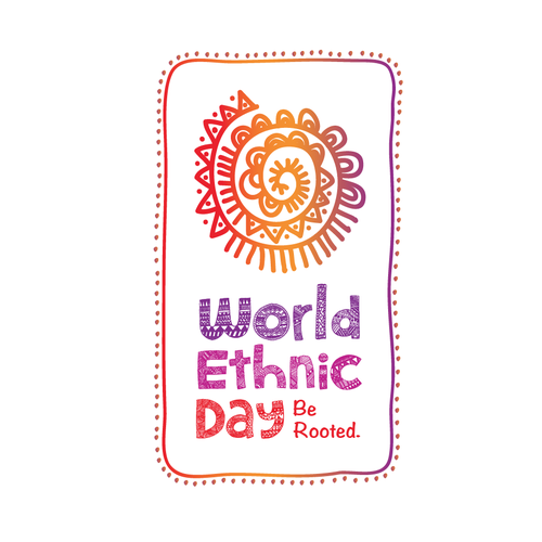 Logo for World Ethnic Day to celebrate ethnic cultures of the world Design réalisé par M&T