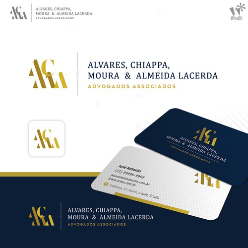 "CRIE UMA LOGO PARA ESCRITORIO DE ADVOCACIA" winning Logo & business card