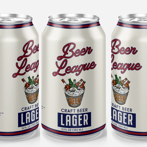 Re-design sports themed craft lager to appeal to today's beer consumers Design by Windmill Designer™