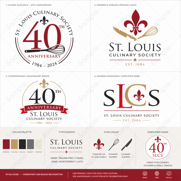 St. Louis Culinary Society 40th Anniversary