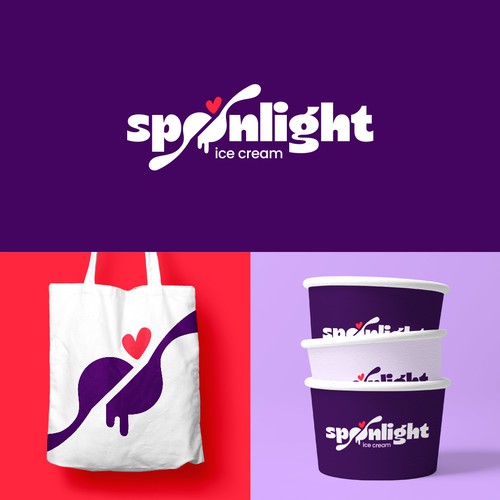 Bold and cheeky ice cream brand launching in AL/GA Design by Shorttox™