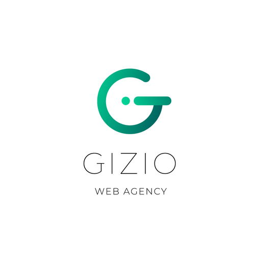 Minimalist logo for a web development agency Design by Anna_D