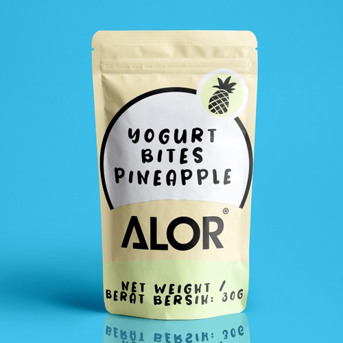 ALOR Yogurt Bites Diseño de Franklin Wold