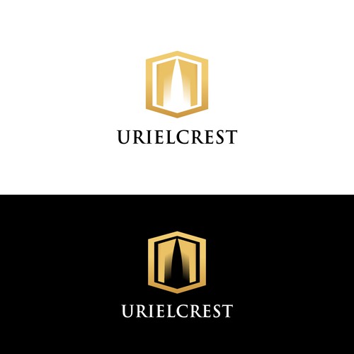 "Premium logo for UrielCrest — luxury recovery brand (saunas, cold plunges, red light therapy)" winning Logo design
