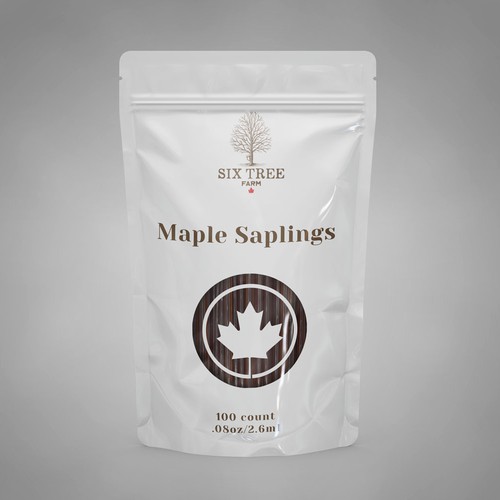 First ever production Maple Syrup Stick label Design by DimaZv