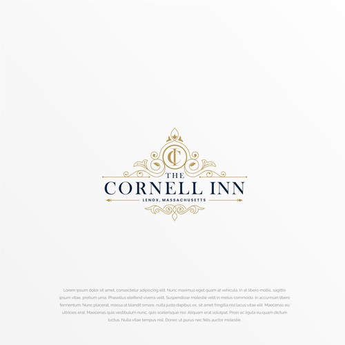 Luxury Boutique Hotel Logo for The Cornell Inn Design by R.one