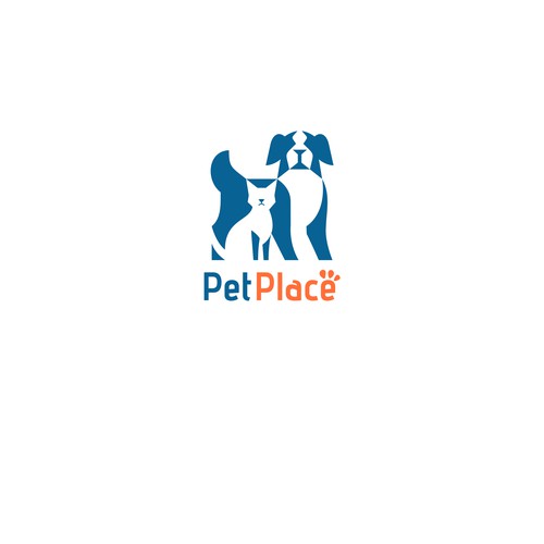 Pet Place Logo Design by bdzgn
