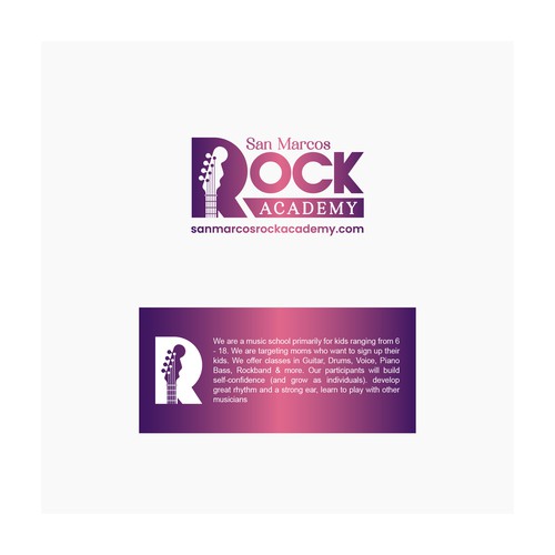 San Marcos Rock Academy Design by HK.designs