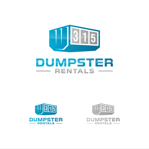 315 Dumpster Rental-ontwerp door IncredibleOne