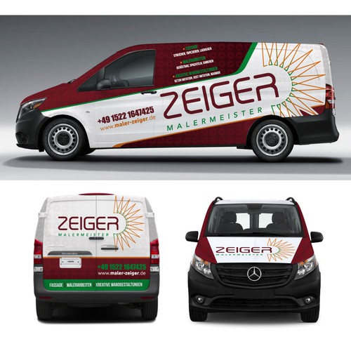 Car, truck or van wrap contest entry by eik shutter