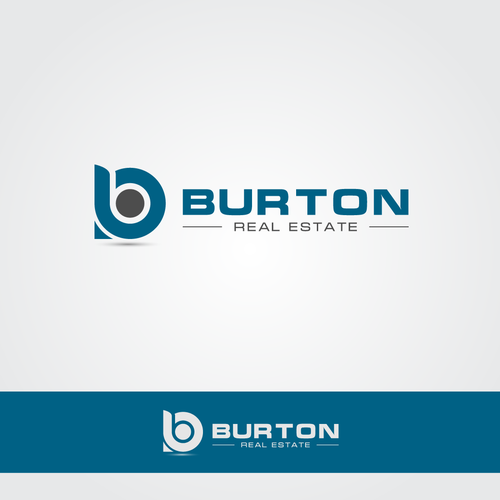 Create a clean and creative Real Estate Investment logo for Burton Real