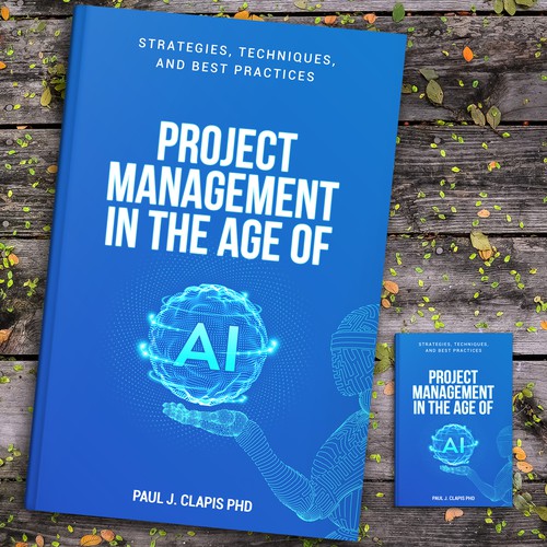 Simple, professional cover for a business book about Artificial Intelligence Design von ~99~