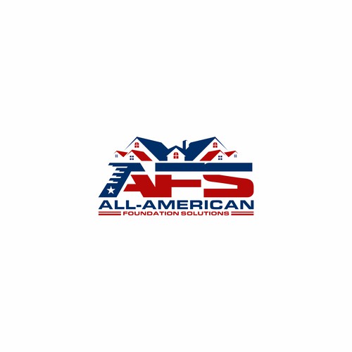 All-American Foundation Solutions Company Logo Design by the.yellowmortar