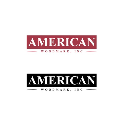 American Woodwork news a new logo Design by AD-99™