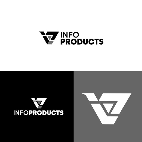 InfoProducts.com - Logo & Branding Design by Nana445