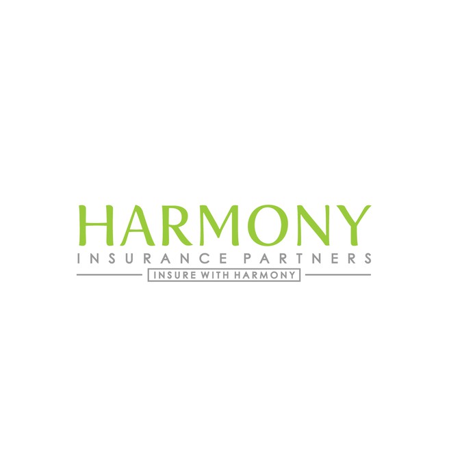 Create a logo for a new insurance agency, Harmony