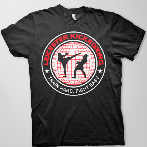 Leicester Kickboxing needs a new t-shirt design Design by brianbarrdesign