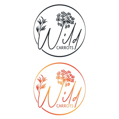 Design an earthy logo for a holistic, outdoorsy childcare center. Design by Ela Brigal