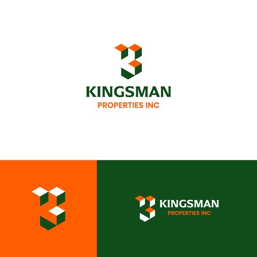 Kingsman Properties logo Design by Akhat7172