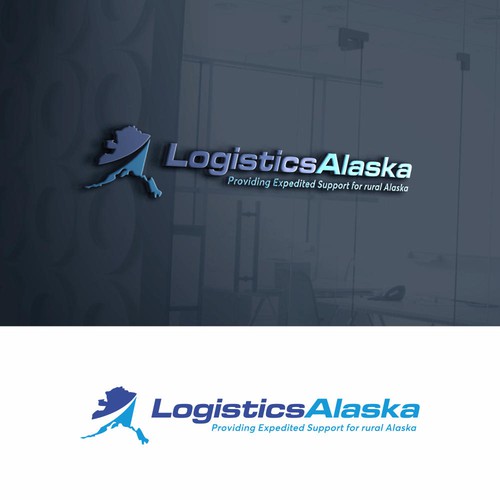 in need of an updated logo for my alaskan Logistics and expediting company Design by Tekotek