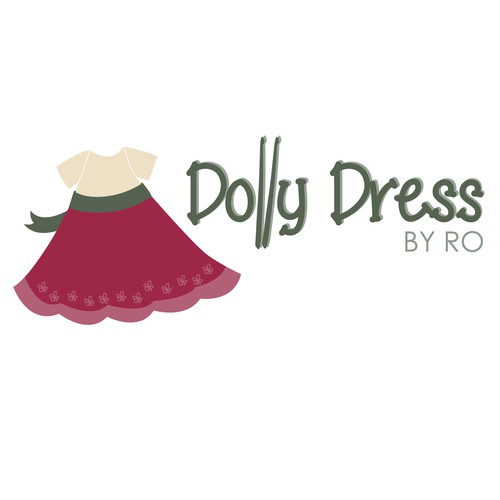Crear un diseño de logotipo para DollyDressbyRo Design by GiseCN