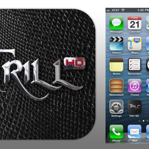 App Icon Design for TrillHD iOS App Design by Lanvinpierre
