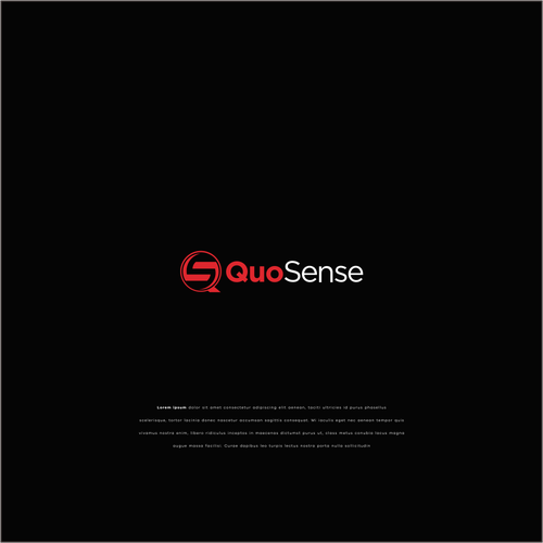 QuoSense - gestalte ein innovatives, aber seriöses Logo für Zukunftstechnologie Design by *isma*