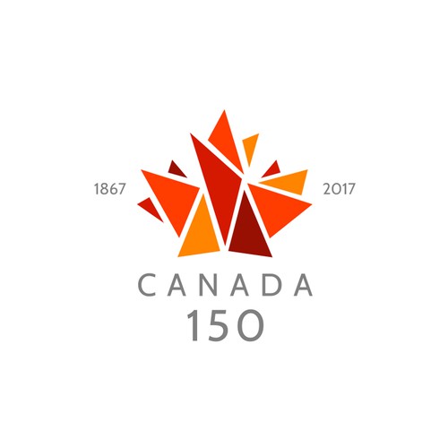 Community contest: Design Canada’s 150th birthday logo! Design by DSKY